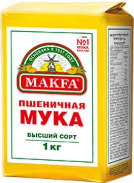 Мука пшеничная высший сорт