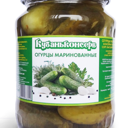 Огурцы маринованные