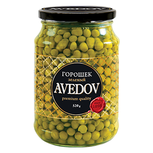 Горошек Avedov мозговой, высший сорт