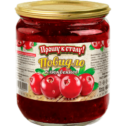 Повидло клюквенное