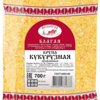 Крупа кукурузная