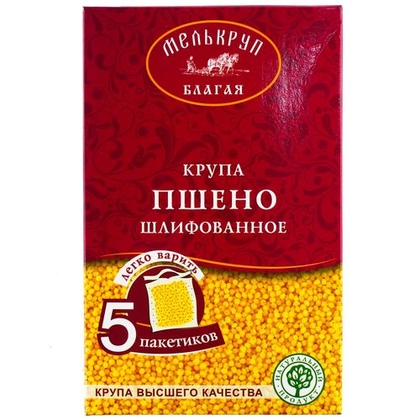 Пшено шлифованное