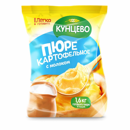 Пюре с молоком