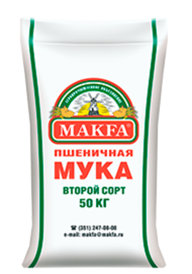 Мука пшеничная второй сорт ГОСТ